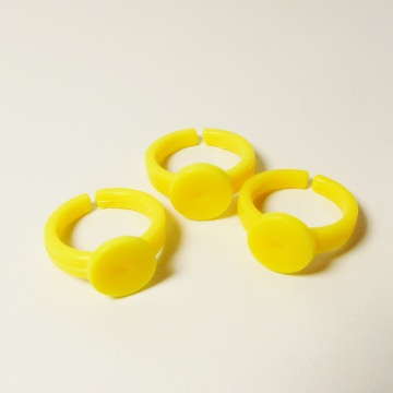 Kinder Ringrohlinge gelb 9 mm Klebefläche