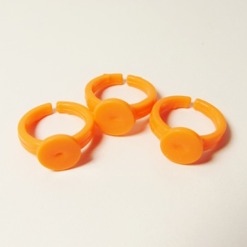 Kinder Ringrohlinge orange 9 mm Klebefläche 