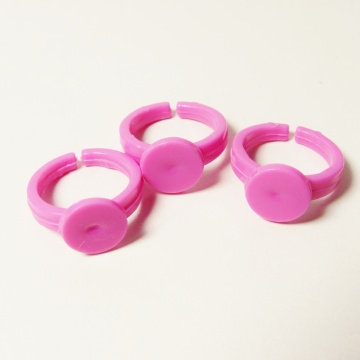 Kinder Ringrohlinge Pink 9 mm Klebefläche 