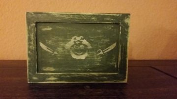 Utensiliebox - Pirat - Stiftebox - Vinatge Look