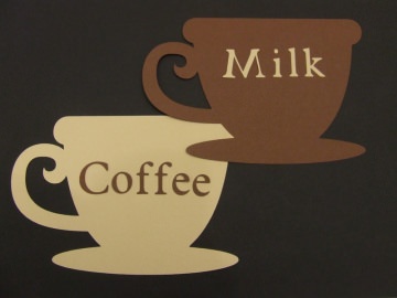 Tassen - Home Deko - Coffee - Milk
