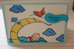 Baby - Geburt - Gratulationskarte