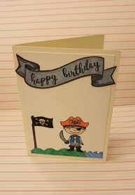 Kleiner Pirat - Geburtstagskarte