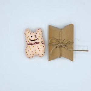 Taschenmausbär, Taschenfreund, Trösterle, kleiner Freund, Pünktchen, von Mausbär  - Handarbeit kaufen