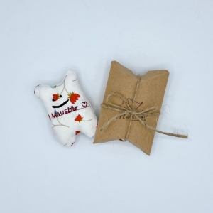Taschenmausbär, Taschenfreund, Trösterle, kleiner Freund, Blümli, von Mausbär  - Handarbeit kaufen