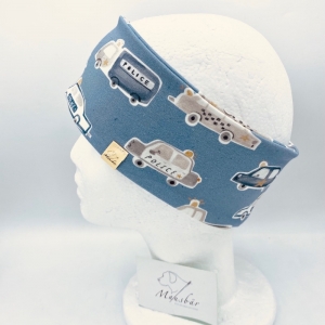 Stirnband, KU 50 - 54  cm, Stirnband, Auto, Einsatzfahrzeuge, von Mausbär  - Handarbeit kaufen