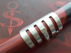 Besteckschmuck Ring ♥  Five-Rings Ring  aus einem Sardinenheber Größe 60