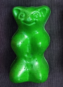 Sweet Gummibärchen green ♥ Bär aus Beton zur Dekoration