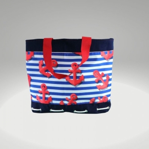 Strandtasche xxl // Badetasche // Anker Tasche //Tragetaschen //Yogatasche//Saunatasche // shopping bag //große Tasche // blaue Tasche // rote Tasche - Handarbeit kaufen