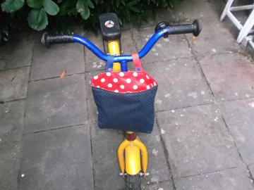 Fahrradtasche/ Rollertasche / Lenkertasche für Roller Laufrad Kinderwagen oder Fahrrad