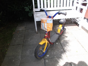 Fahrradtasche/ Rollertasche / Lenkertasche für Roller Laufrad Kinderwagen oder Fahrrad ein tolles Teil für jedes Kind 
