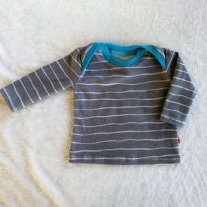 Frühchen Shirt , Ringel Shirt, Größe 44 bis 48 ,  Reborn Baby , Handmade    - Handarbeit kaufen