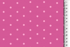 14,00 Euro/m Pinker Jersey mit rosa Punkten 