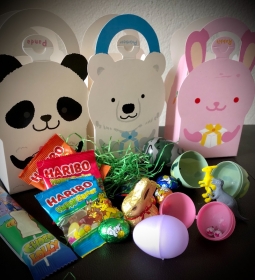 Ostergeschenk, Osterfreude speziell an Kinder zu verschenken - Osterbox fertig befüllt mit Überraschung - Handarbeit kaufen