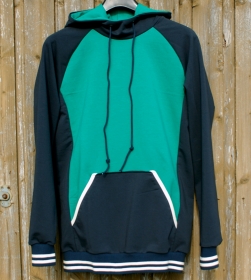 Männer Hoodie ERICH blau grün leicht French Terry Baumwolle 510.181231.115958_1