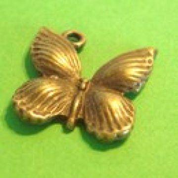 Anhänger Schmetterling bronzefarben