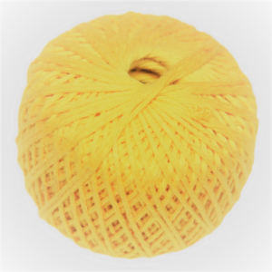 sonnengelb  gelb Mini-Knäuel 100 % Baumwolle  a LL 35m , a 10 g , Amigurumi , NS 2 - 2,5   