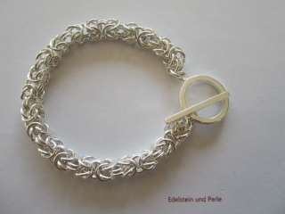 Edles Silberarmband 'Königskette'