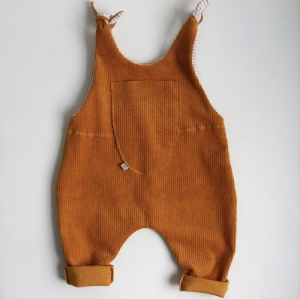  Latzhose Modell MATS und NELE ocker gelb Jumper Cord Baby  Kind vom zimtbienchen 