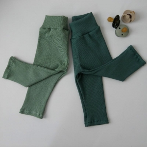 LEGGING aus Rippenjersey mintgrün oder dustymint zimtbienchen für Baby / Kleinkind   kaufen  - Handarbeit kaufen