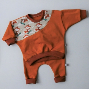 Babyset FÜCHSLEIN 2-teilig  Oversize Sweater und  Pumphose für Baby zimtbienchen  