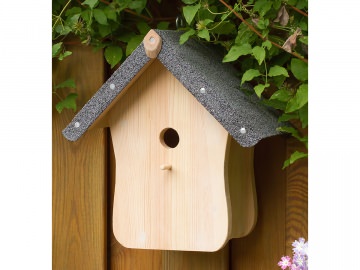 Vogelhaus - Natur - ökologisch wertvoll - in sorgfältiger Handarbeit gefertigt