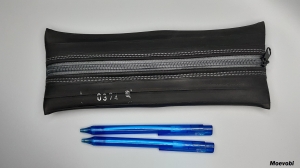 Etui für Stifte oder andere Sachen aus gebrauchtem Fahrradschlauch - Upcycling  