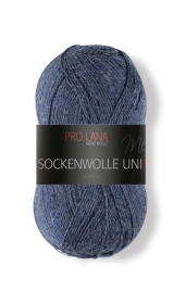 Sockenwolle Pro Lana uni 408 blau - Handarbeit kaufen