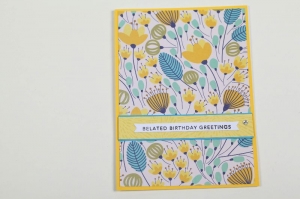 Geburtstagskarte für nachträgliche Geburtstagsgrüße Glückwunschkarte in Handarbeit hergestellt - Handarbeit kaufen