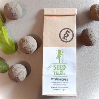 Seedballs 'Vitaminbombe' - 5er Packung Seedbombs