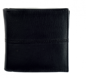 schwarz Leder Portemonnaie