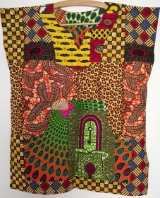 Farbenfrohes afrikanisches Shirt mit Kängurutasche (Kopie id: 100321075) (Kopie id: 100321078) - Handarbeit kaufen