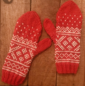Handschuhe (Fäustlinge) Norweger