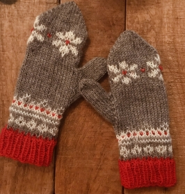 Handschuhe (Fäustlinge) Norweger