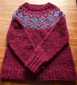 Stricksweater Norweger Unikat