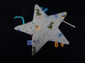 Knistertuch Sternenform - ein schönes Spielzeug für Babys