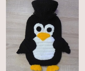 Pinguin-Wärmflasche