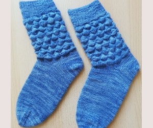 handgestrickte Socken