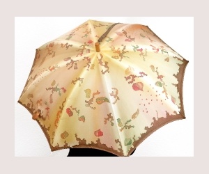 Regenschirm aus Seide