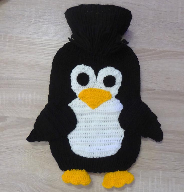 Pinguin-Wärmflasche