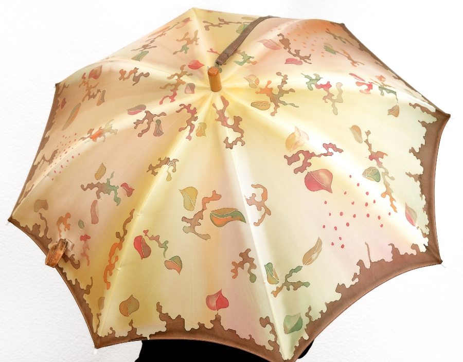 Regenschirm aus Seide