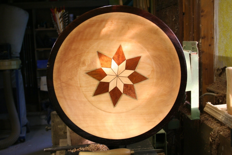 Mandala Holzschale